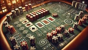 Seorang pemain menggunakan smartphone dan tablet untuk mengakses platform hiburan sports dan casino